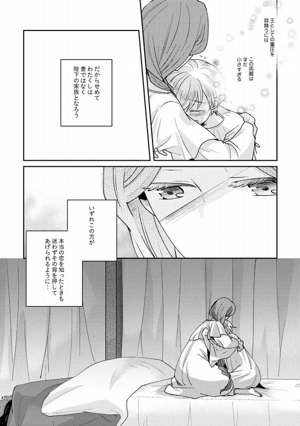少年王と年上王妃サンプル画像④