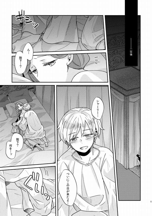少年王と年上王妃サンプル画像⑤