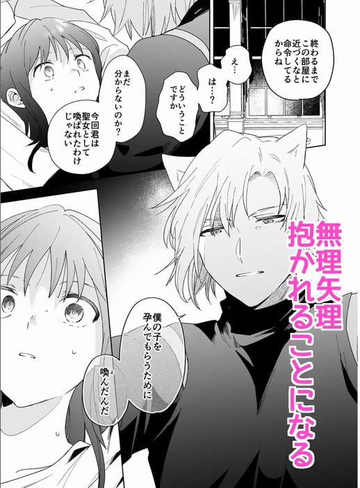 再召喚された元聖女は護衛騎士に囚われるサンプル画像⑦