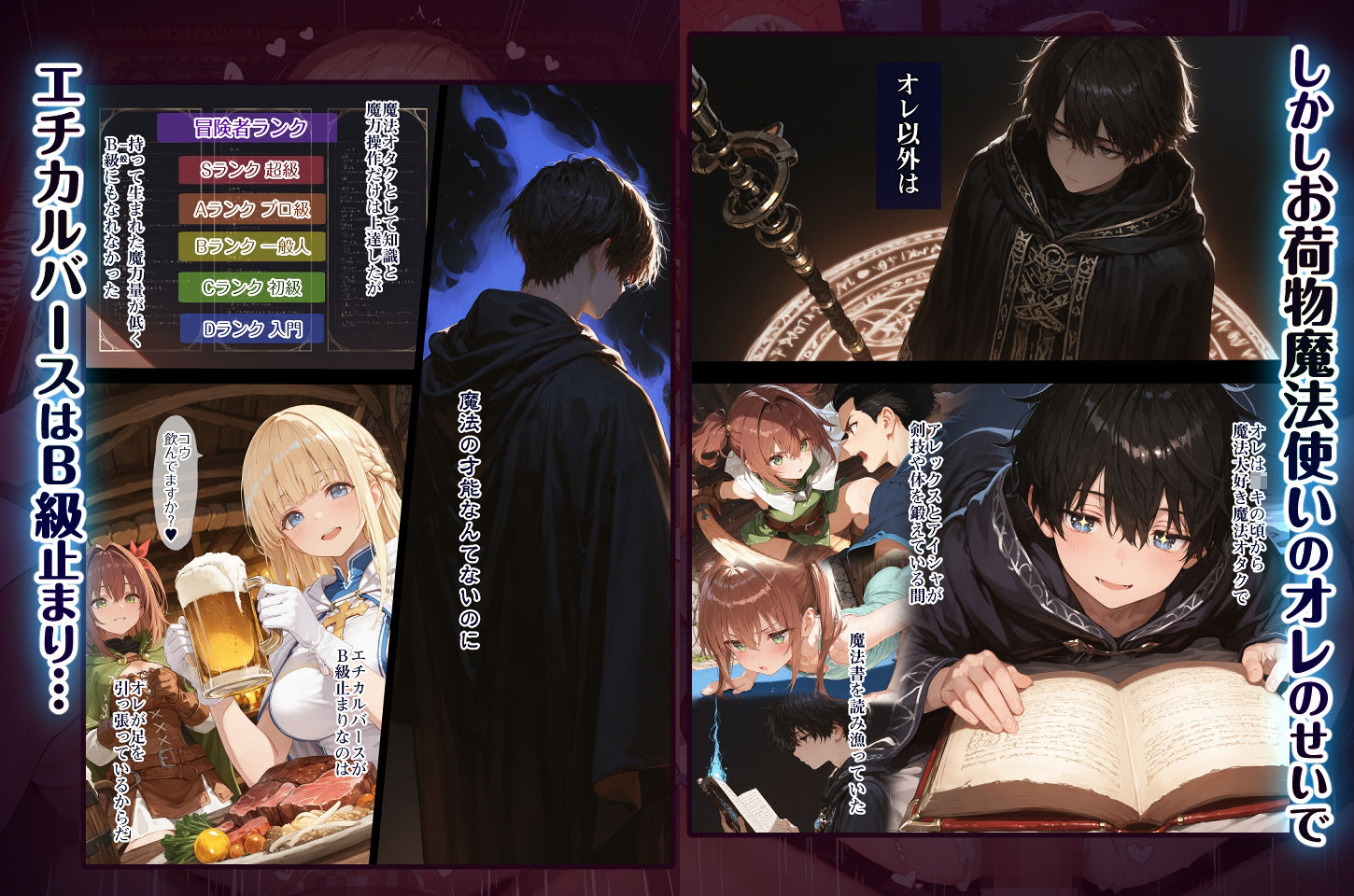 幼馴染冒険者パーティーのお荷物魔法使いオレ 失われた高等魔法スリープを覚えて皆にようやく恩返し！と思ったけど性欲を抑えきれずパーティーメンバーの眠姦孕ませレ◯プに使ってしまう 3枚目