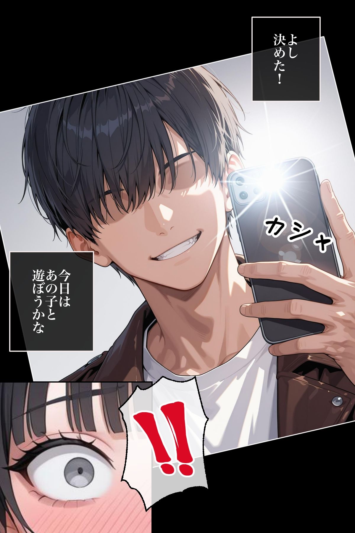 美女の身体の自由を奪う 魔法のスマホ 3枚目