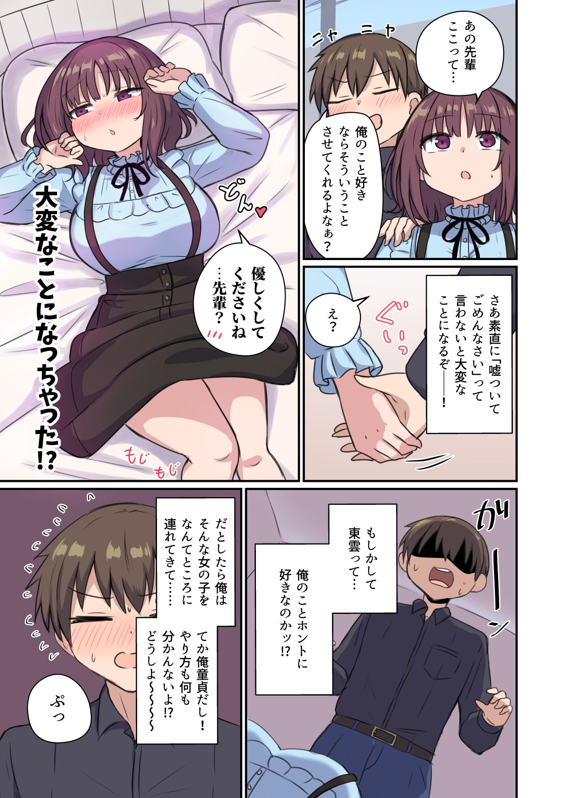嘘をついちゃう女の子は嫌いですか？ 3枚目