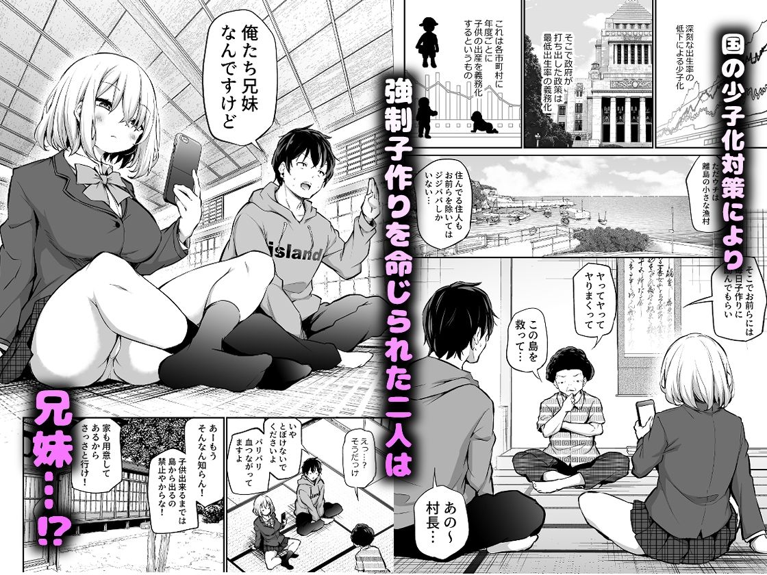 妹孕ませないと出られない島 1枚目