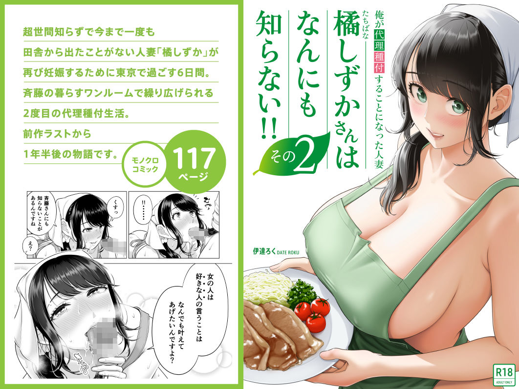 俺が代理種付することになった人妻橘しずかさんはなんにも知らない！！その2 8枚目