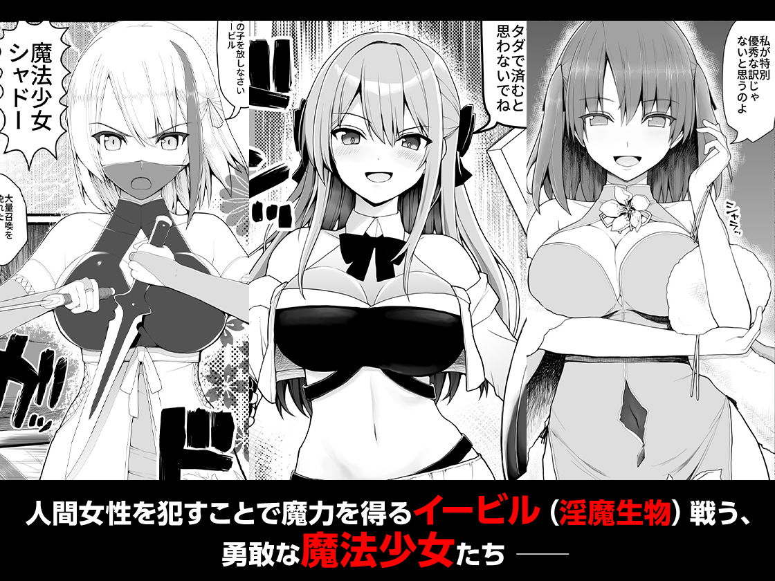 魔法少女VS淫魔生物 総集編 2枚目