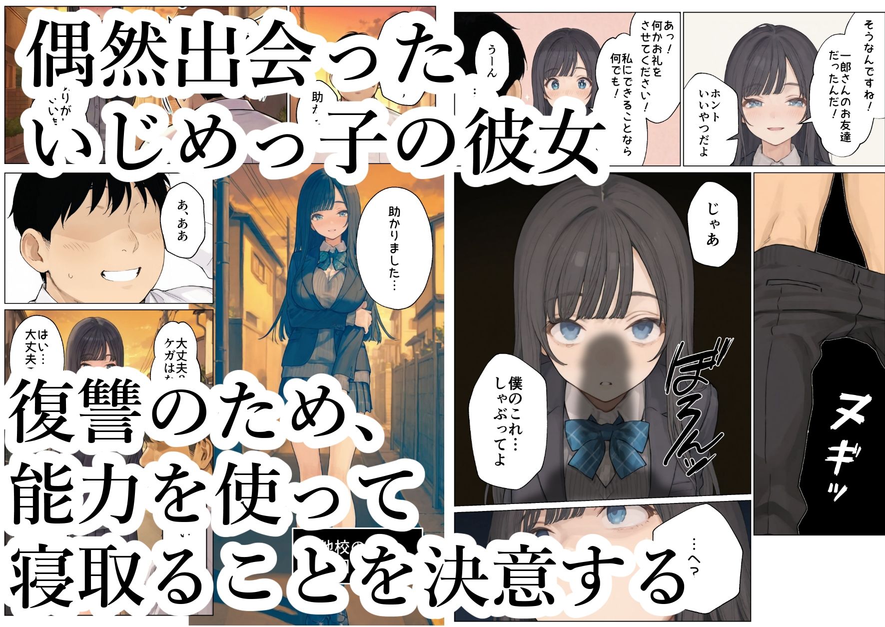 簒奪-いじめられっ子の僕が、いじめっ子の彼女寝とって復讐した話- 3枚目