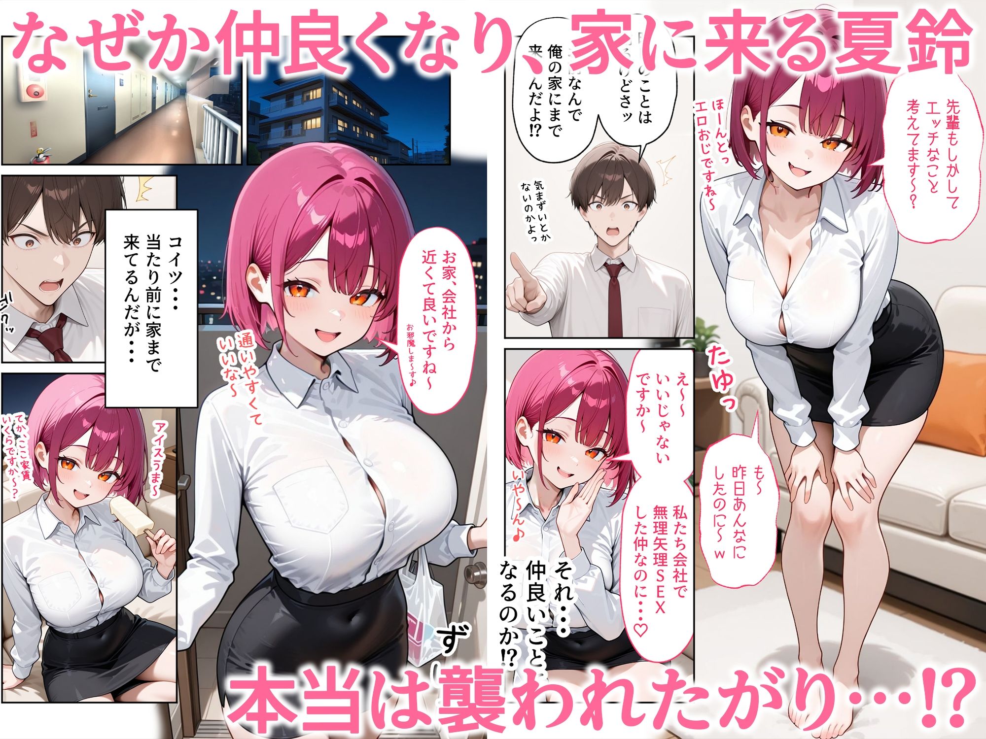ウザ可愛い風俗嬢が新卒OLとして俺の部下になった話 8枚目