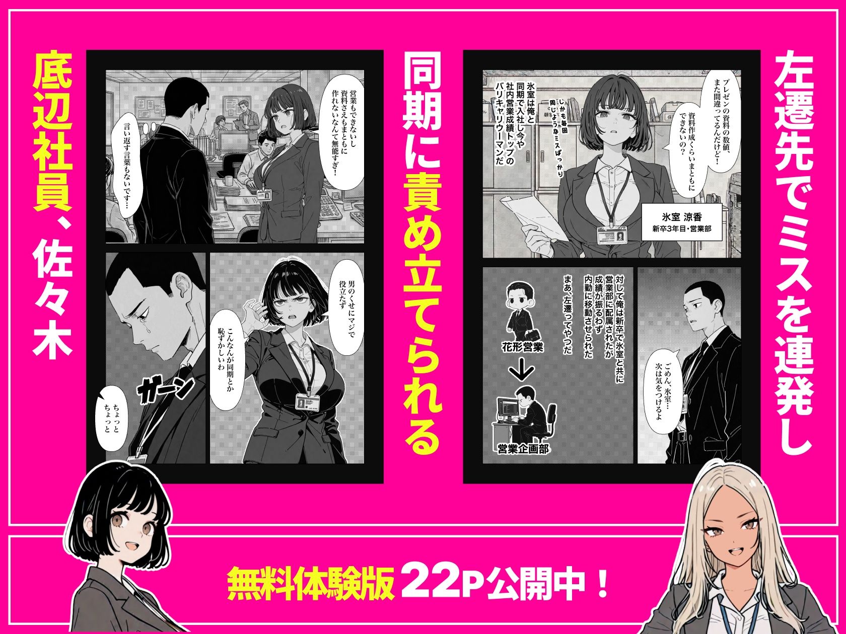 ◯◯しないと出れない部屋でパワハラ同期とアルハラ上司を性奴●にした物語 2枚目