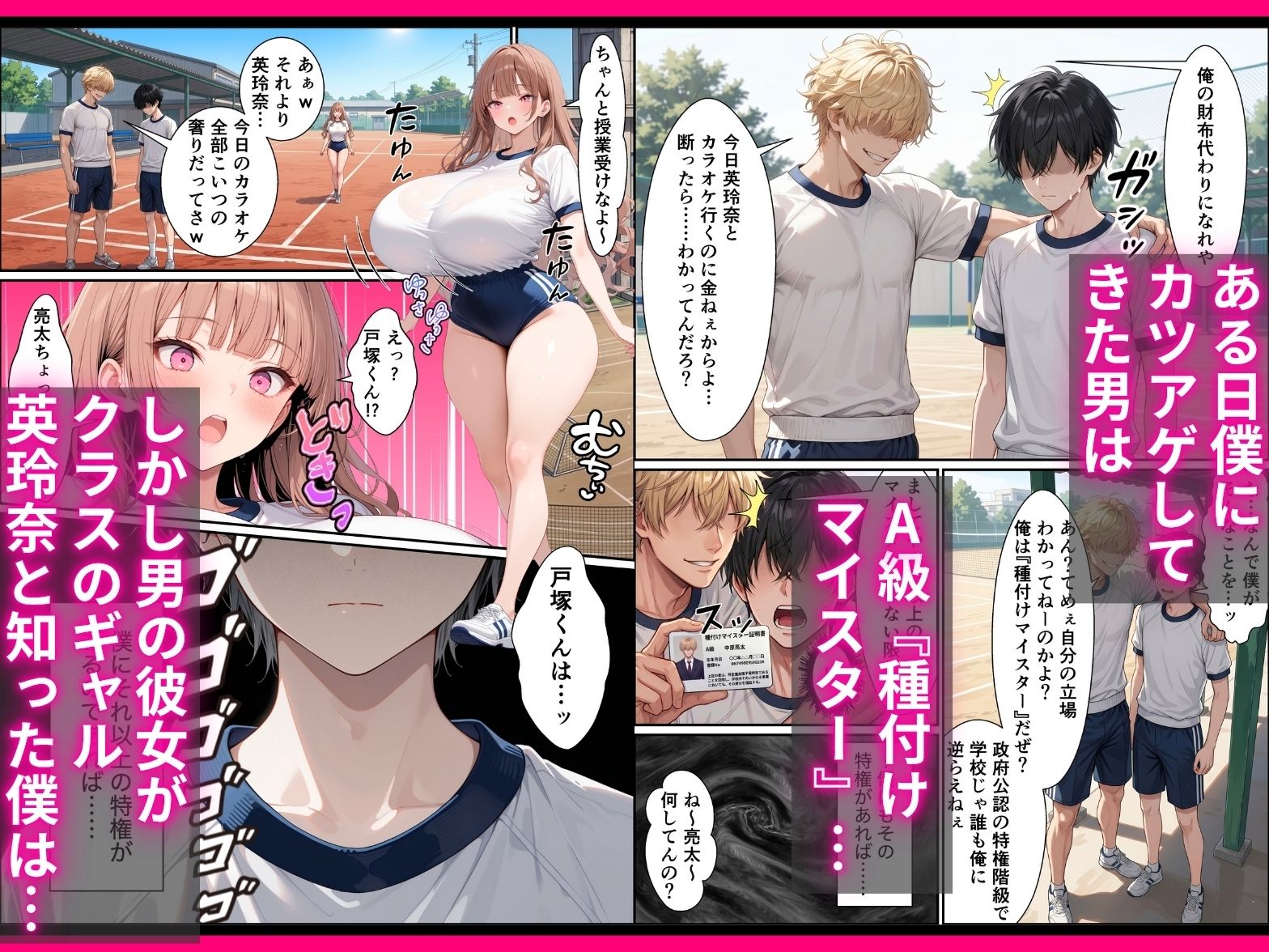 SSS級精子！？―政府公認種付けマイスターになった僕が性悪ギャルを指名する― 5枚目