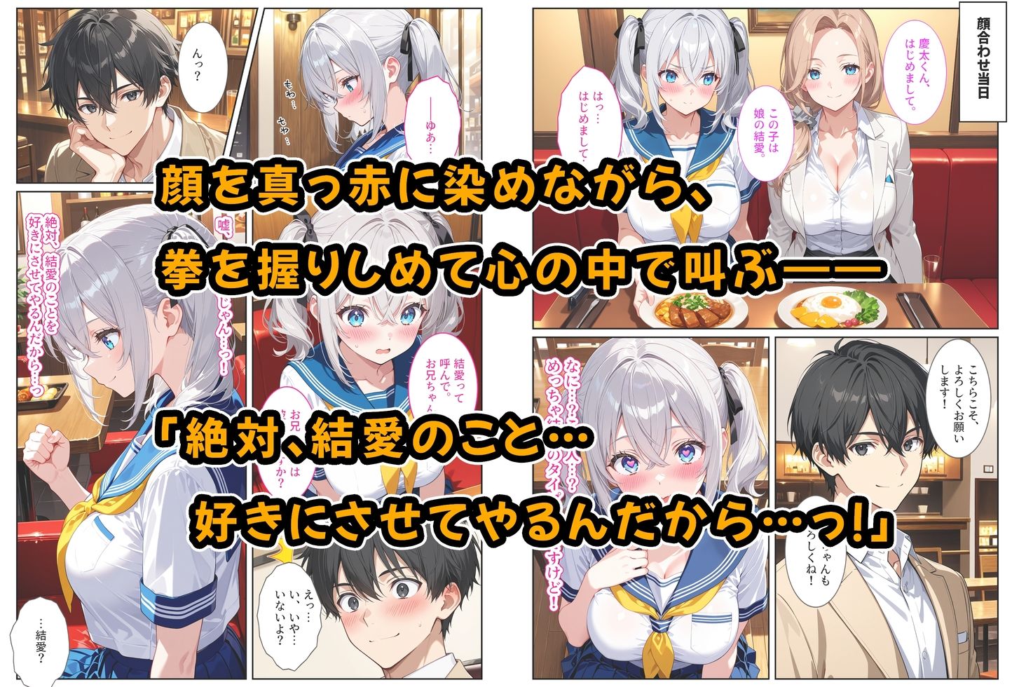 義妹ができたら幼馴染が嫉妬爆発！〜義妹と幼馴染のW爆乳ハーレム中出しセックス〜 3枚目