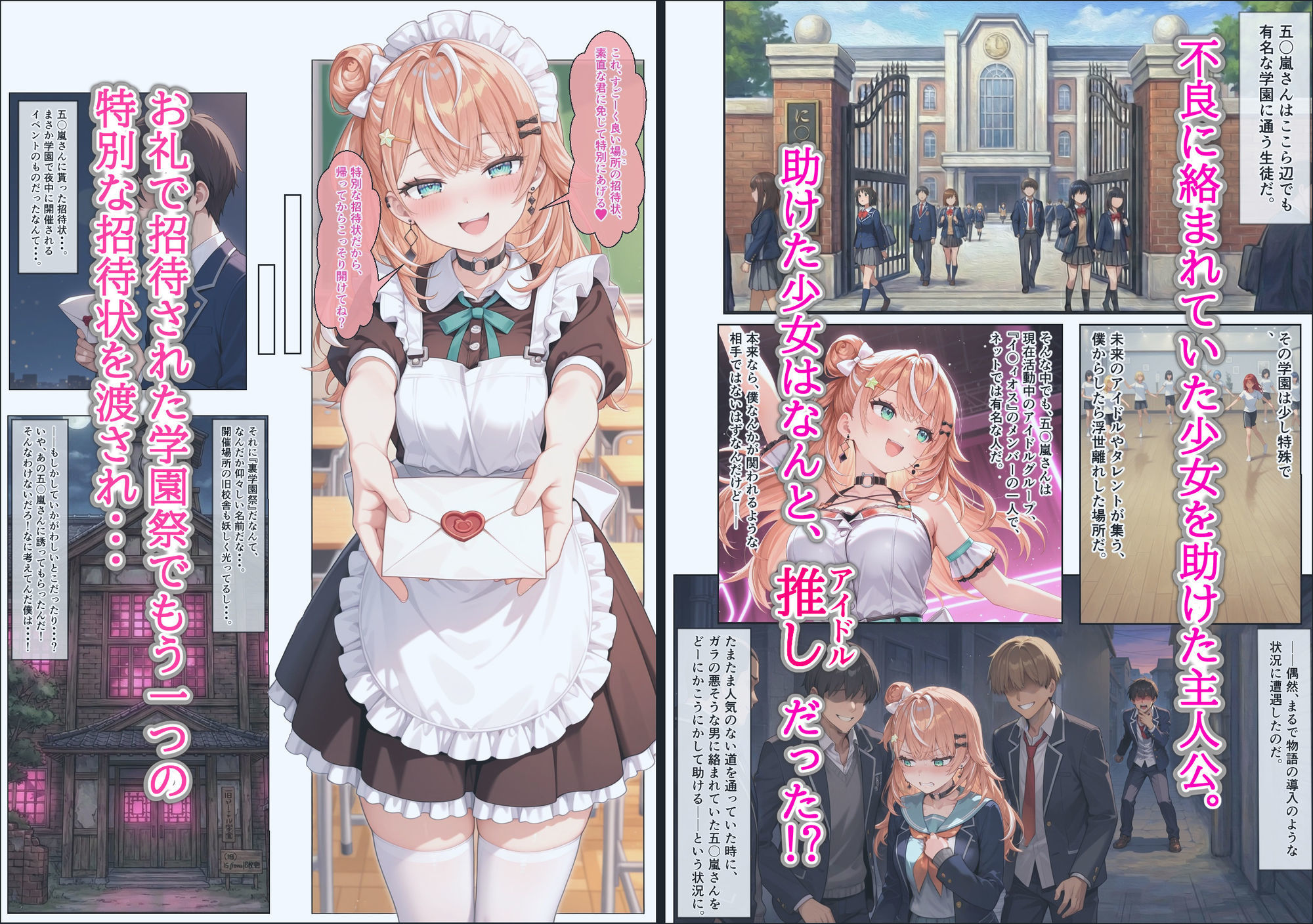 に〇さんじ学園祭 裏バニー喫茶へようこそ！ 前編 1枚目