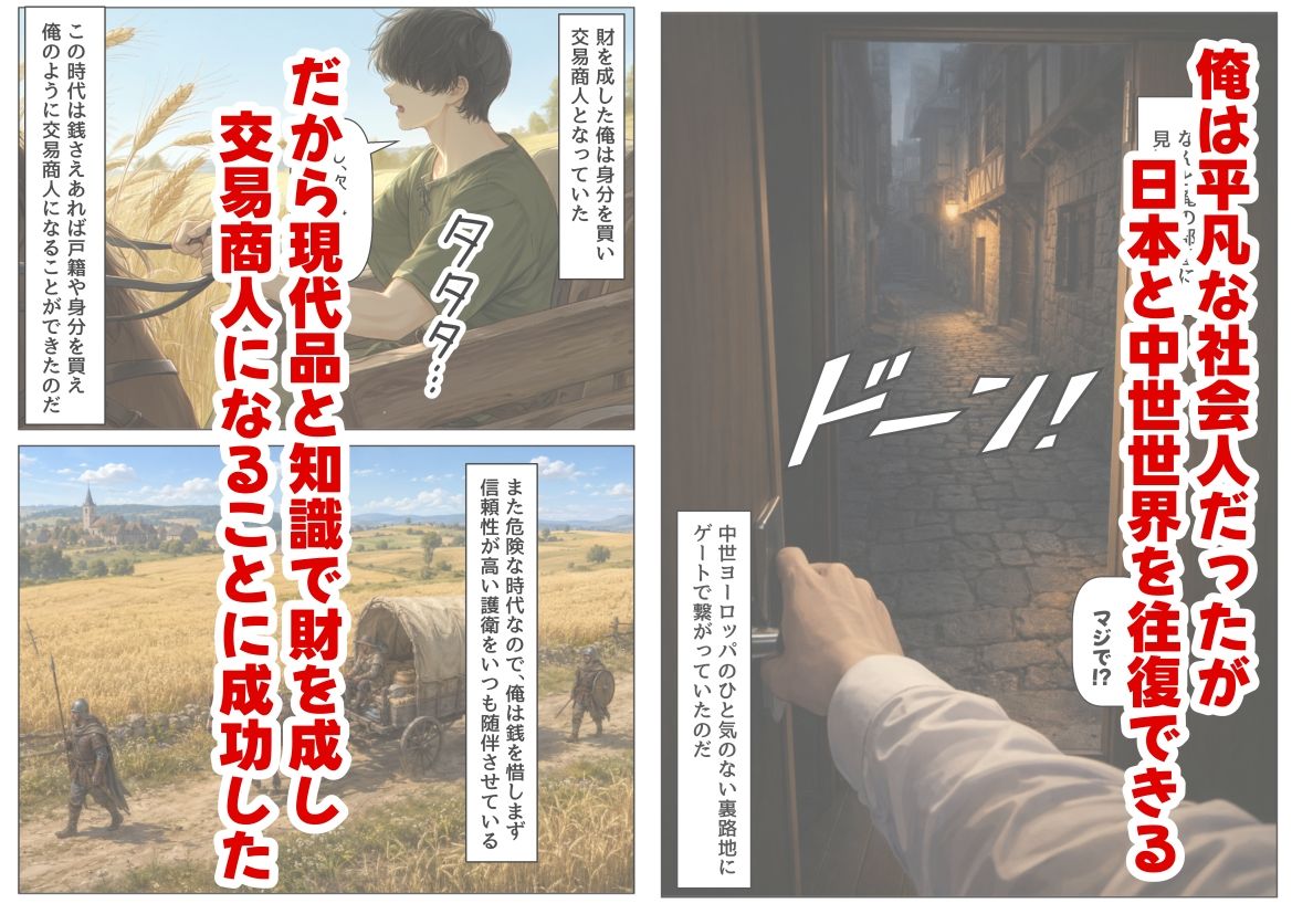 中世ヨーロッパの農村に泊まったら、エロすぎた史実の話 1枚目