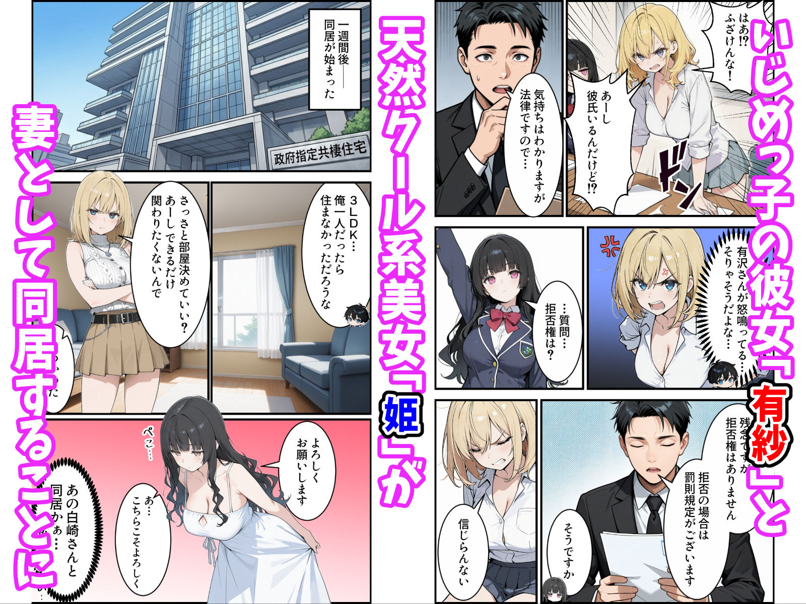 陰キャの俺がSSSランク優良精子保有者に選ばれたのでハーレム王になる話 〜いじめられっ子逆転劇〜 3枚目