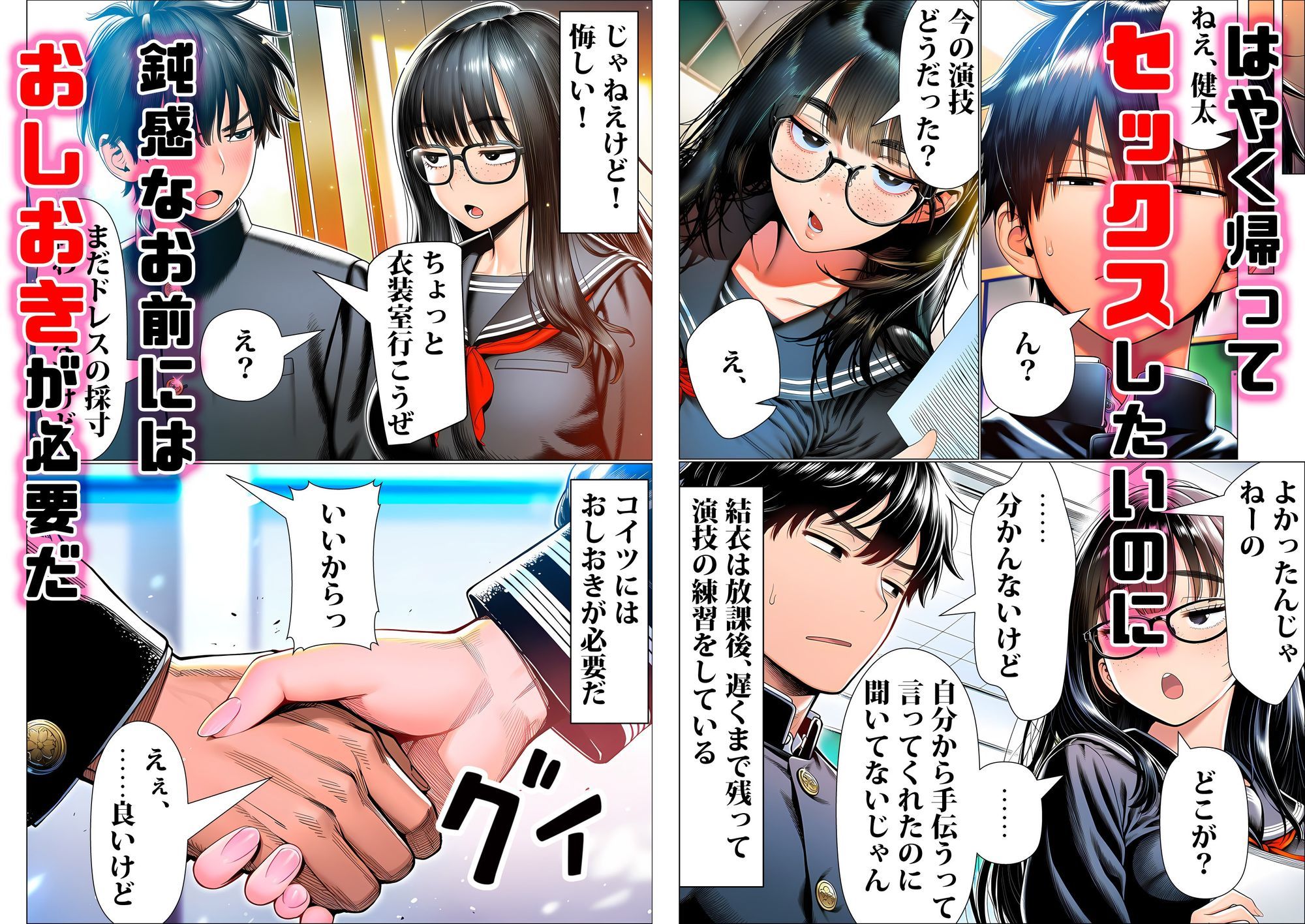 罰ゲームで地味ブスに嘘告白したら、孕ませちゃって結婚することになった2 2枚目