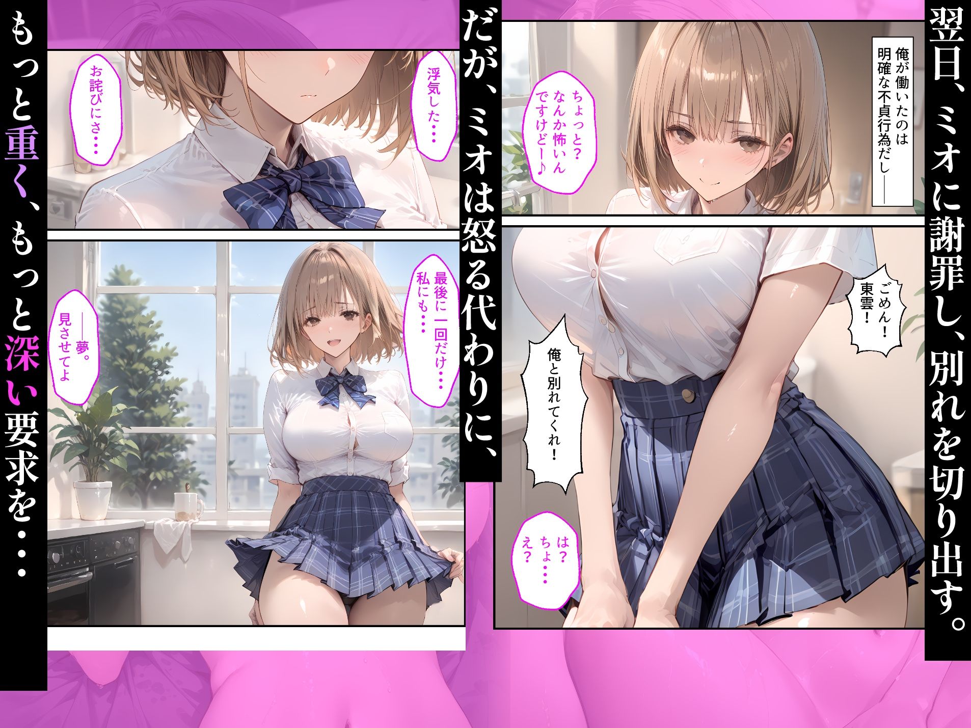 【漫画】幼なじみとの浮気で人生初セックスしたら、嫉妬した彼女の中出しおねだりが止まらない話 7枚目