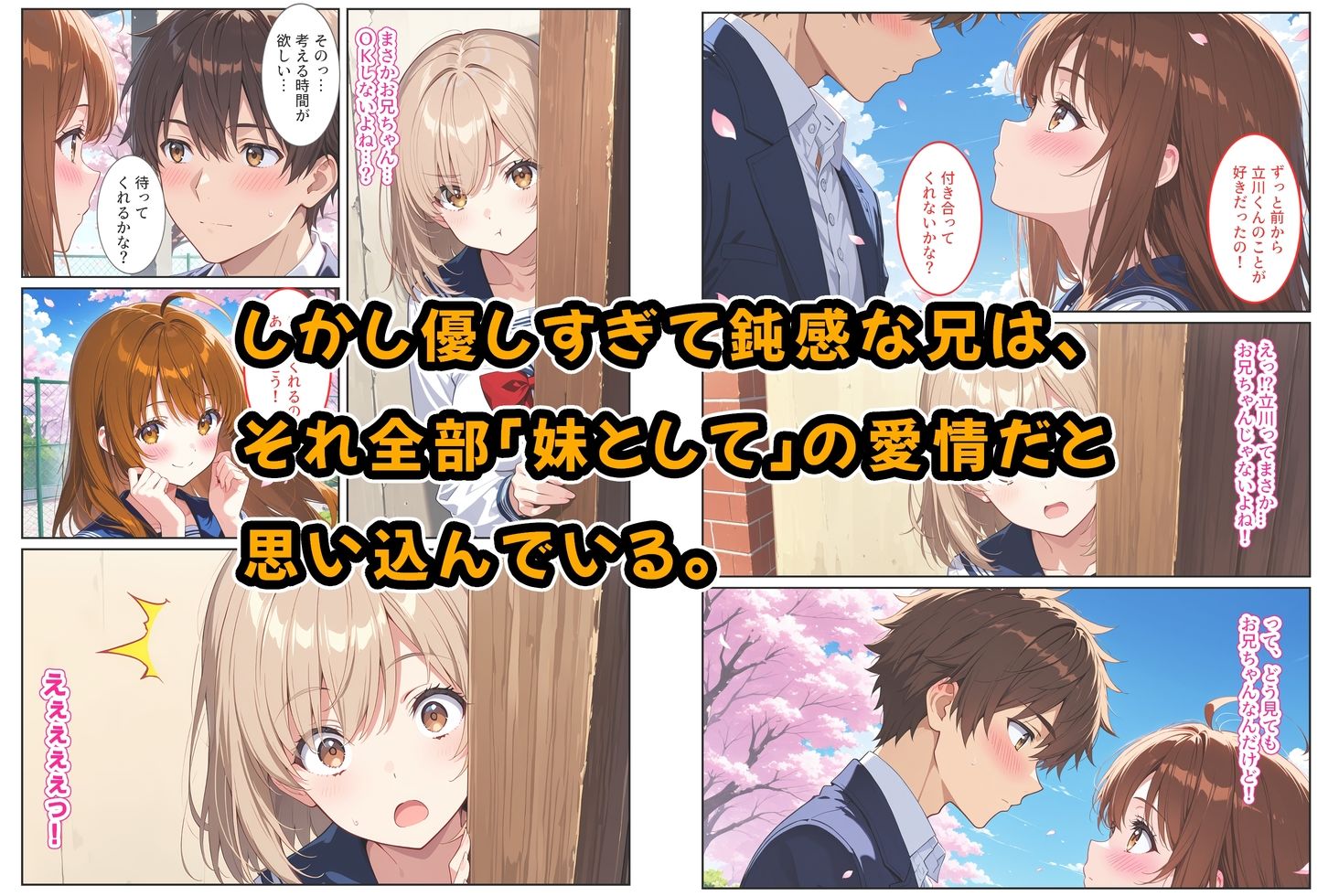 間違って媚薬を飲んで発情しちゃった爆乳妹が大好きな兄に中出しおねだりしてきた！ 2枚目