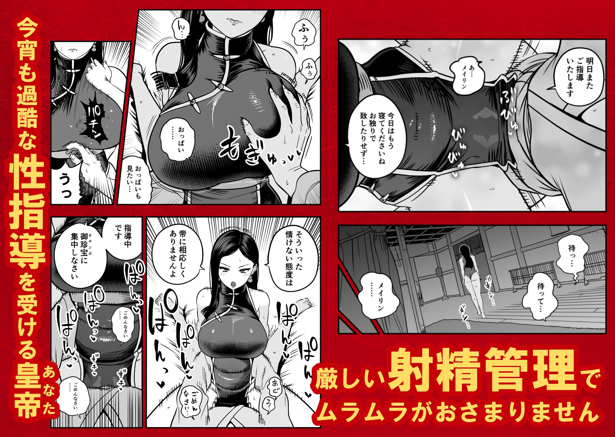 皇帝の指南役 弐 -ゆるふわ宮女の甘やかし子作り搾精- 1枚目