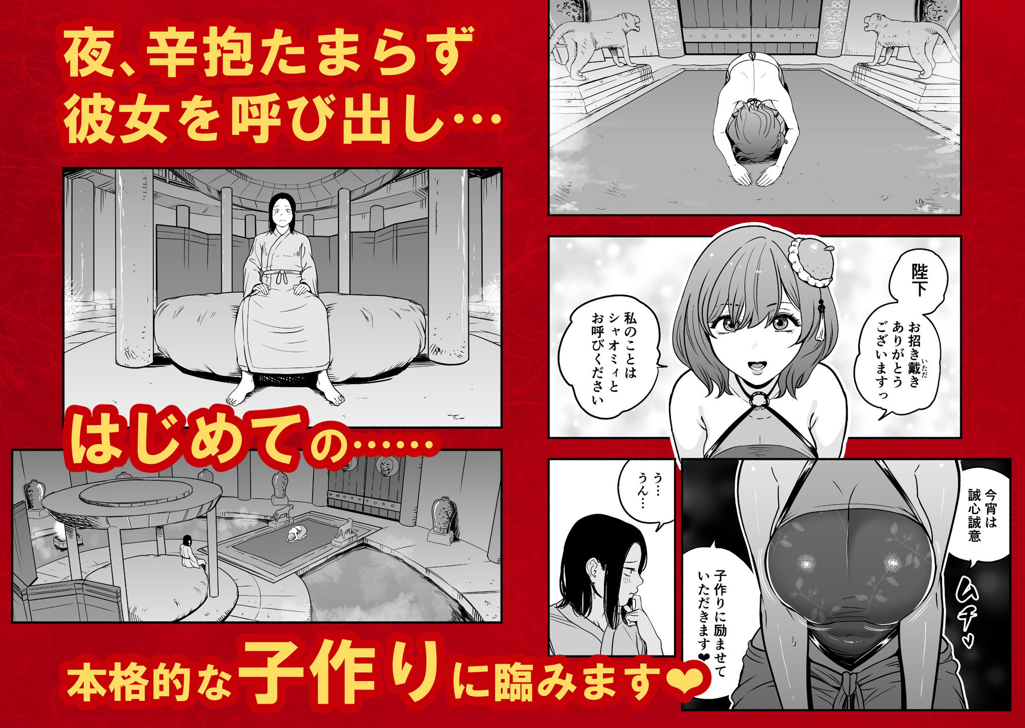 皇帝の指南役 弐 -ゆるふわ宮女の甘やかし子作り搾精- 3枚目