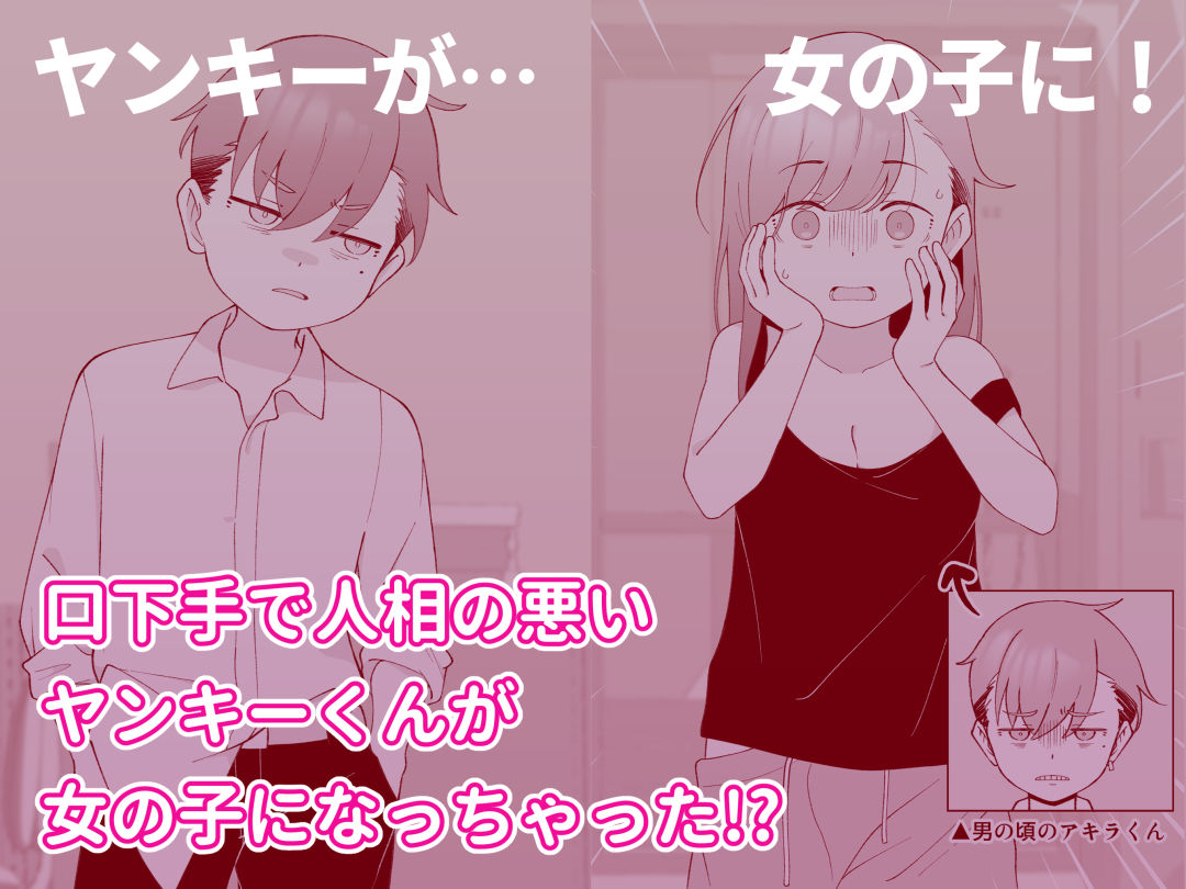 先生の彼女になる女の子になっちゃったヤンキー君 総集編完全版 1枚目