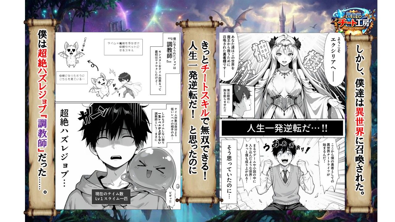 異世界でハズレジョブ『調教師』を与えられた僕は、女王と呼ばれた高慢高飛車お嬢様を可愛い雌豚ペットに完堕ちさせる。 3枚目