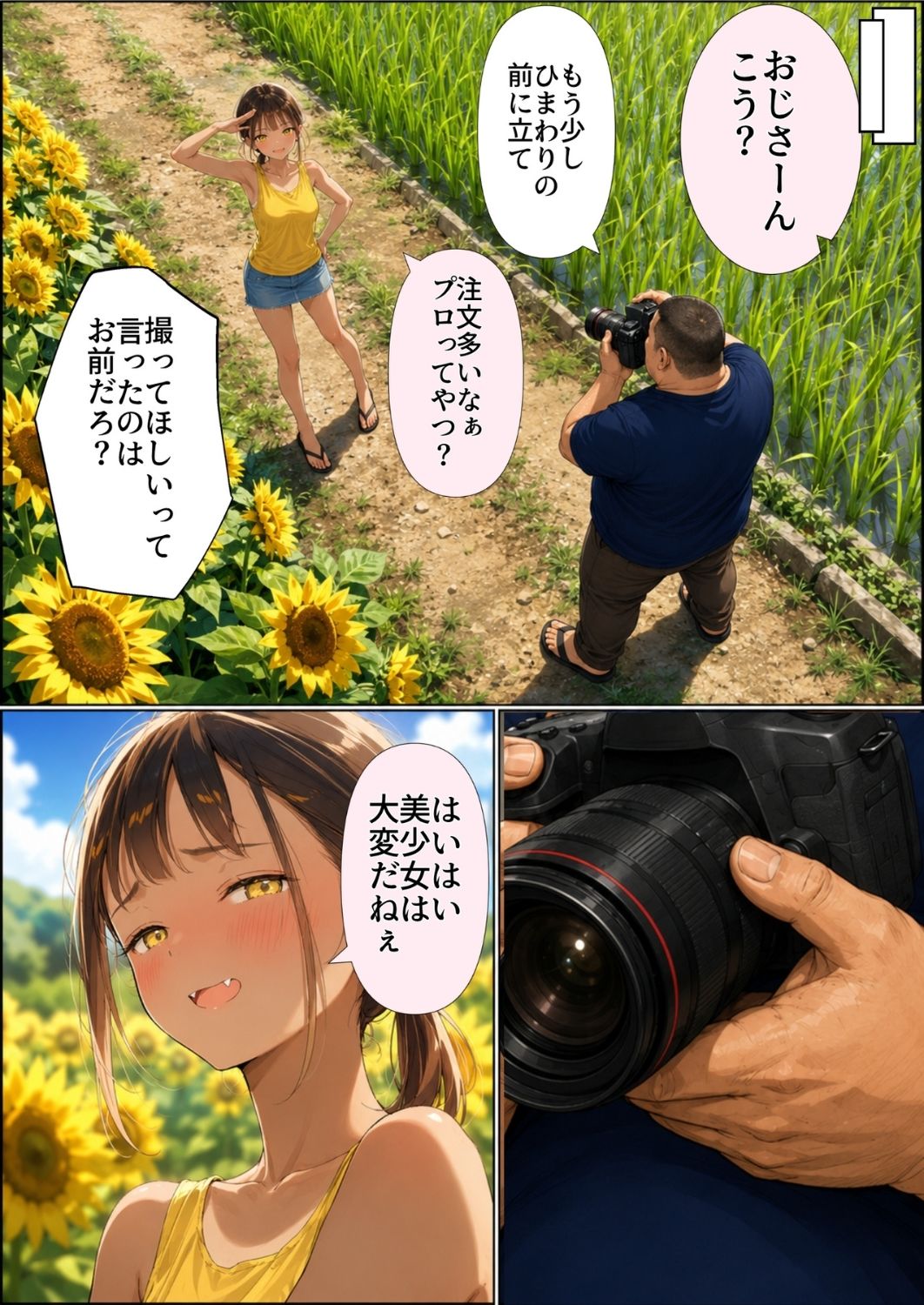 【ヒナと種付け夏休み】田舎に移住したら近所の褐色村娘と汗だくで・・・ 2枚目