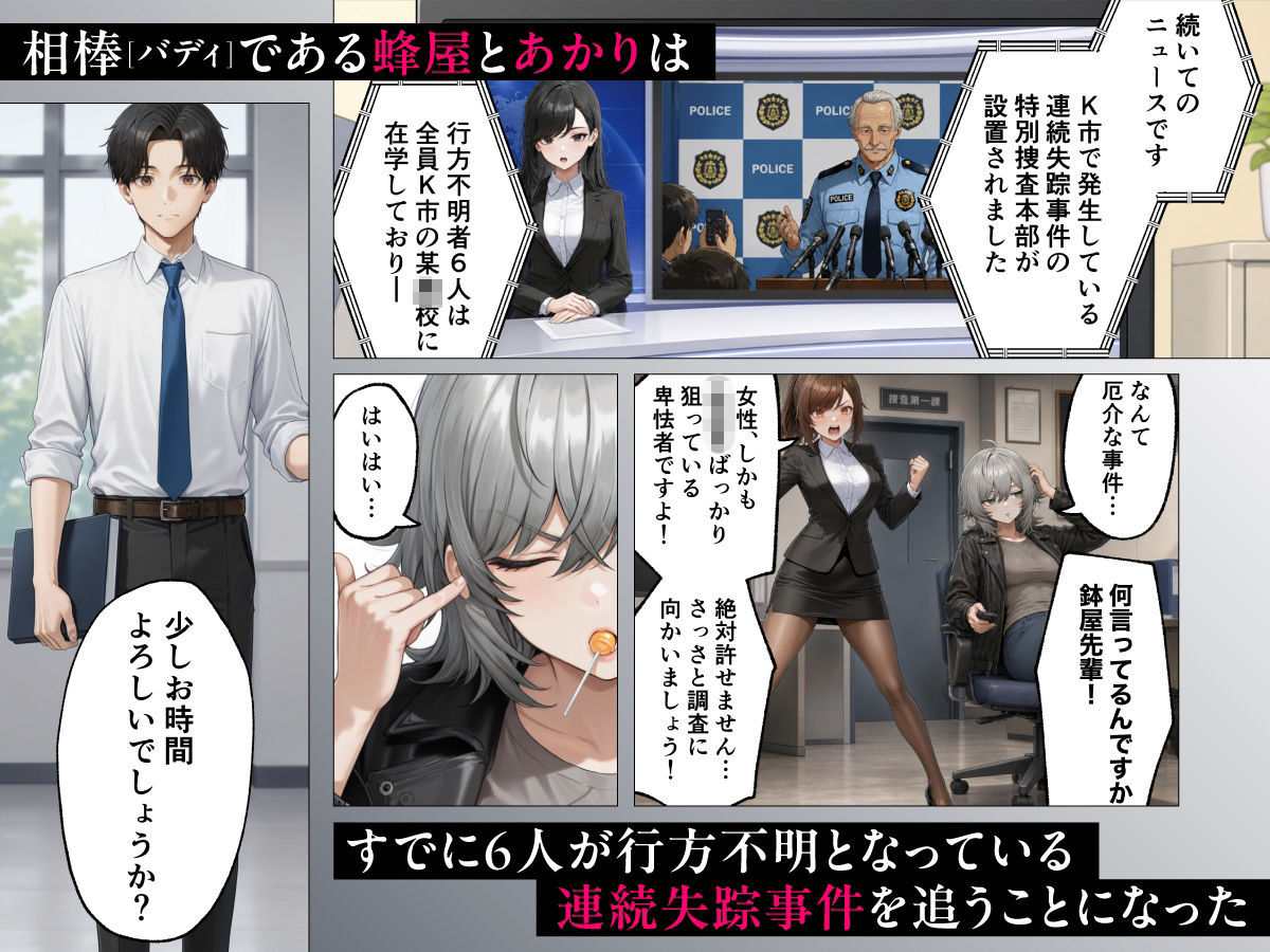 目隠師〜女刑事を連れ去って目隠し拘束調教する男〜【新人刑事肉人形化編】 2枚目