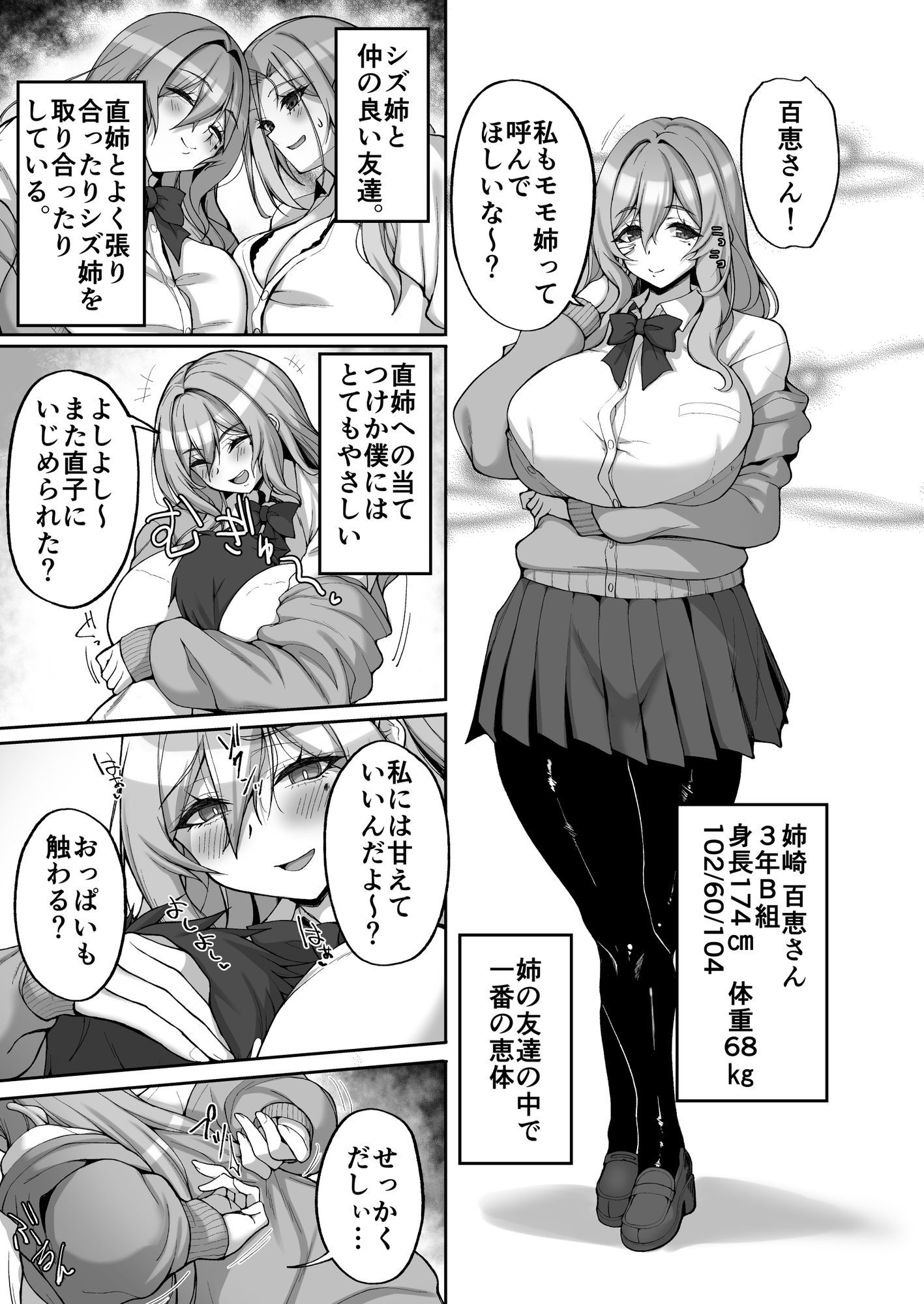 姉友ギャルハーレム 3枚目
