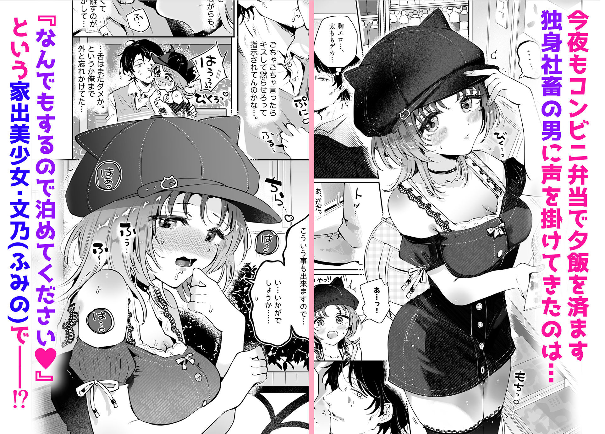 家出美少女〇〇を生オナホとして飼う話〜迷い猫の拾い方〜 1枚目