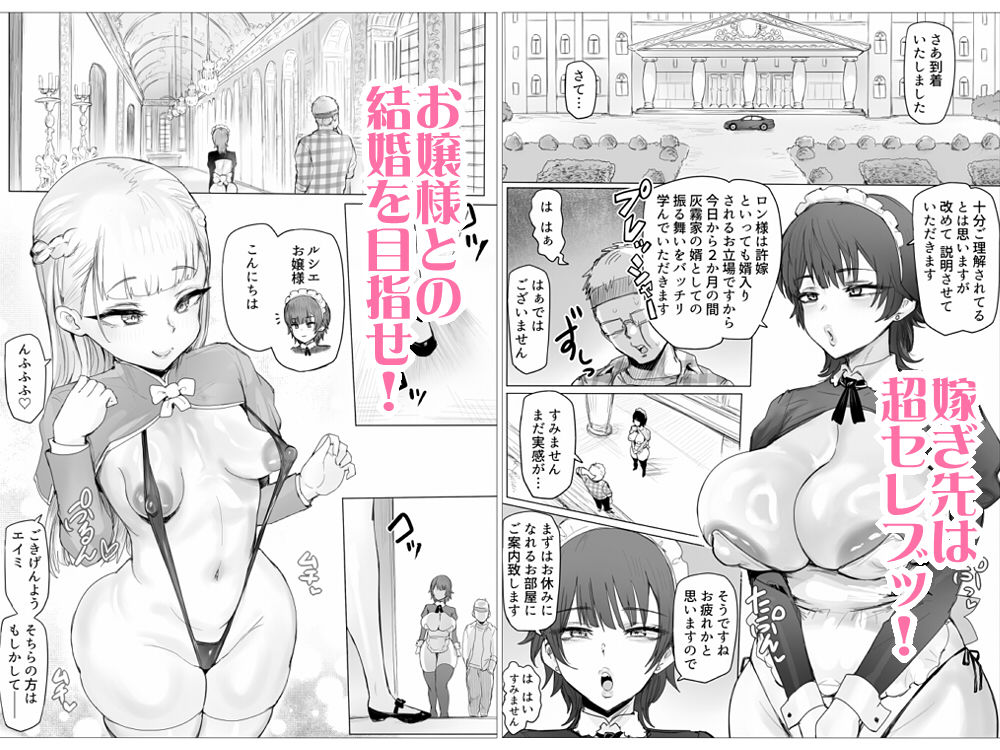 メイドで生ハメ練習したらお嬢様のコキ穴を攻略だ！ 2枚目