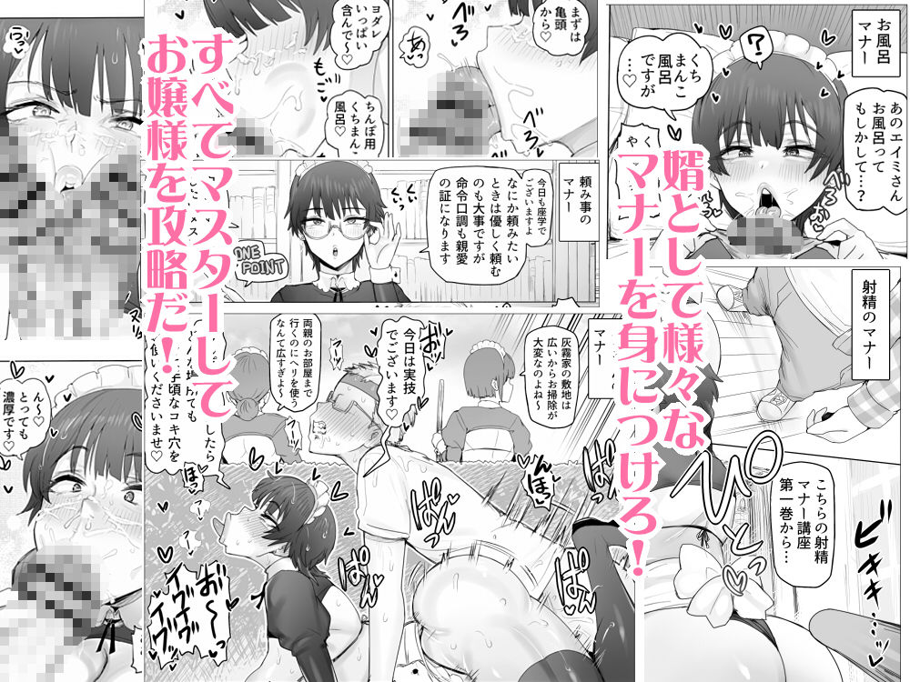 メイドで生ハメ練習したらお嬢様のコキ穴を攻略だ！ 5枚目