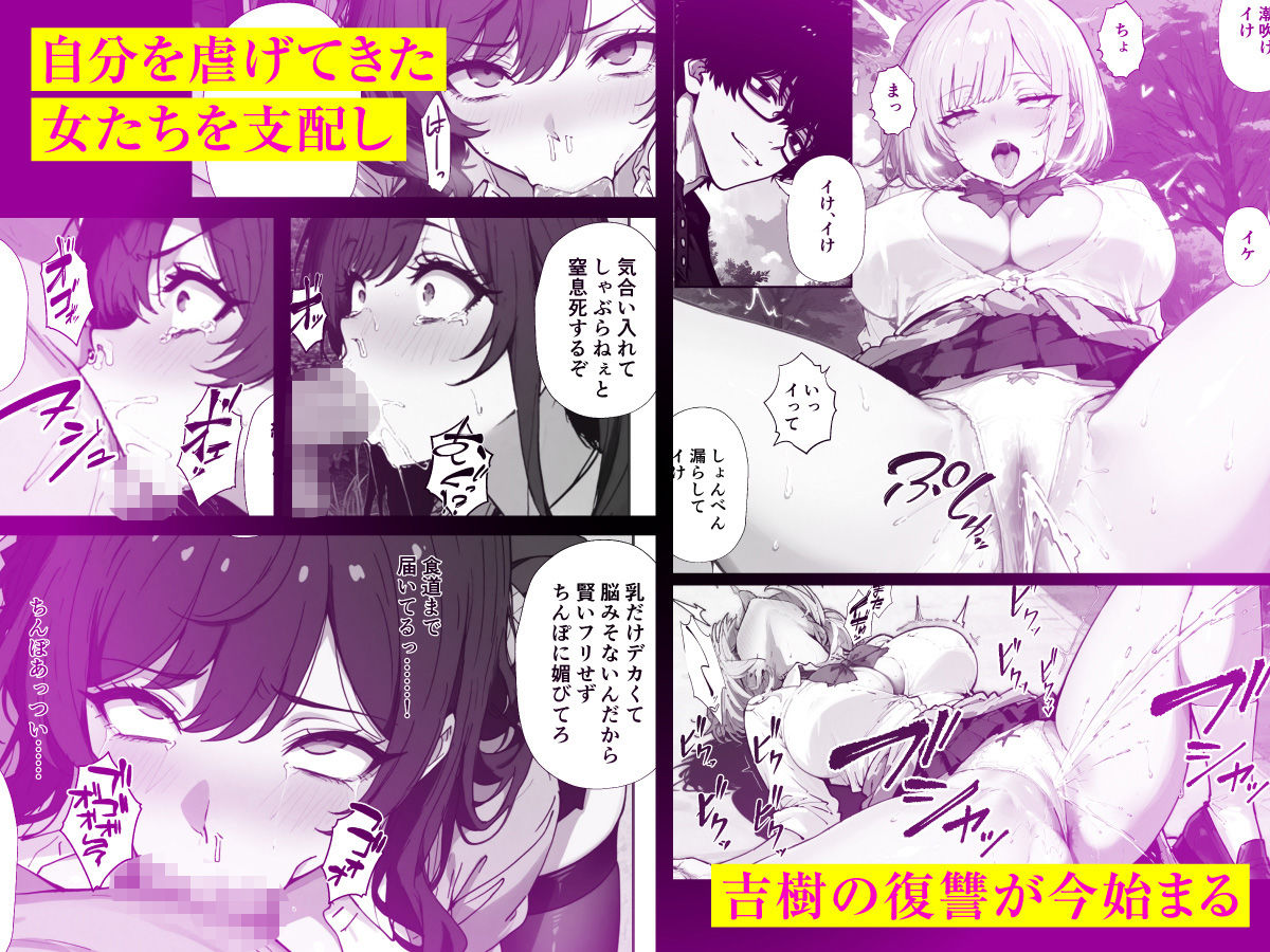 人生でオナった回数が多いほど権力が強い世界で好きな女を肉便器化してみた 5枚目