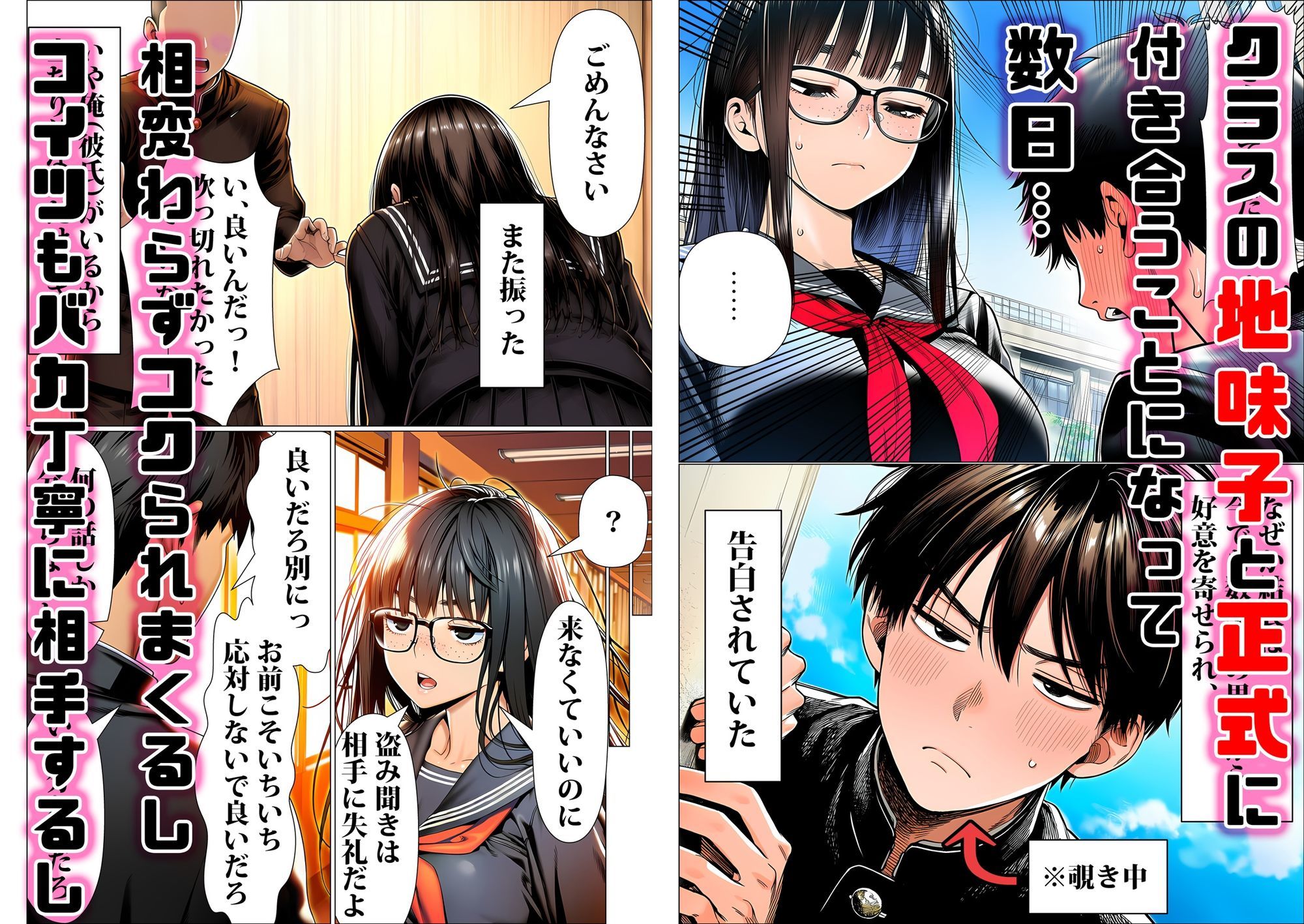 罰ゲームで地味ブスに嘘告白したら、孕ませちゃって結婚することになった3 1枚目