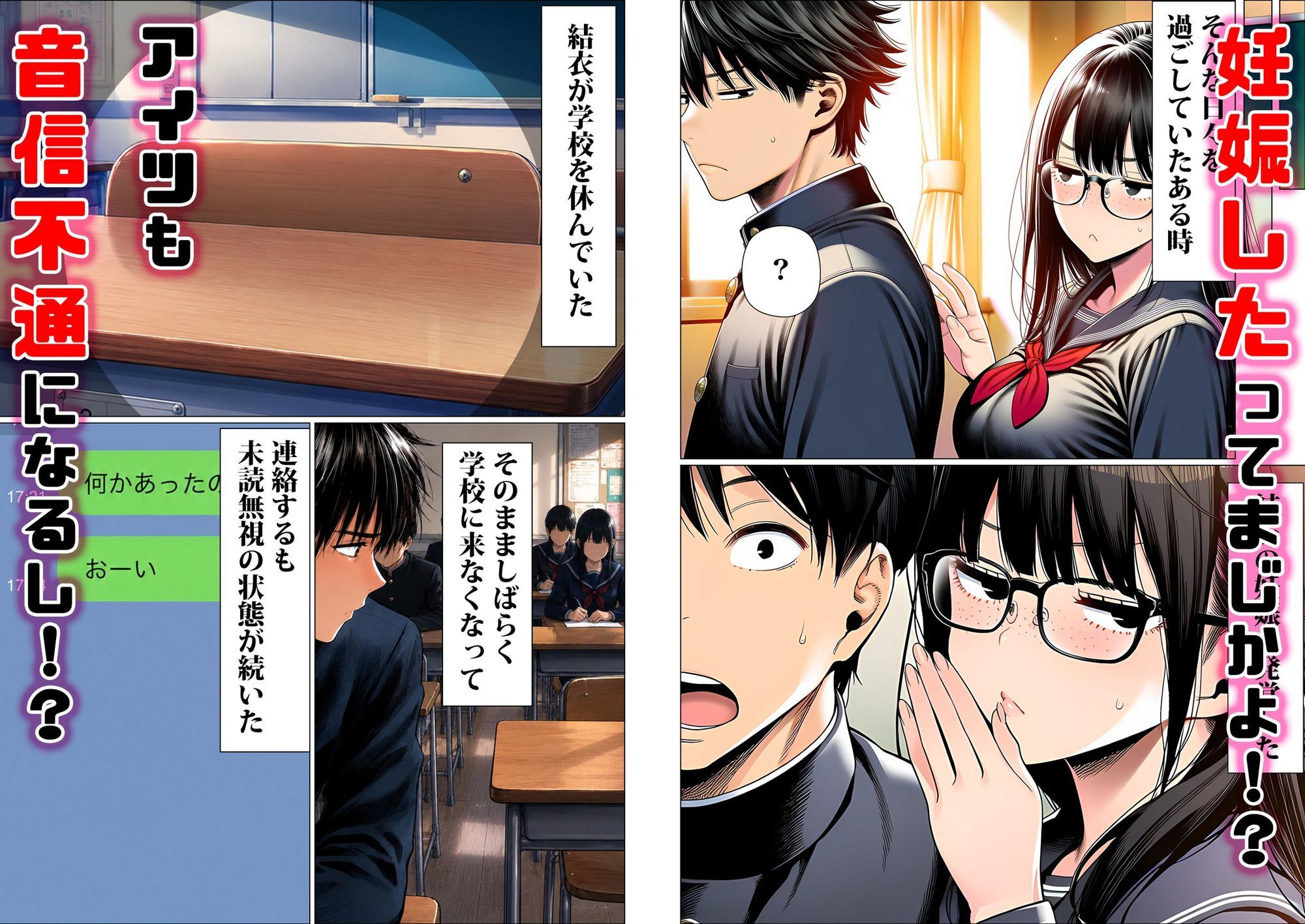 罰ゲームで地味ブスに嘘告白したら、孕ませちゃって結婚することになった3 6枚目